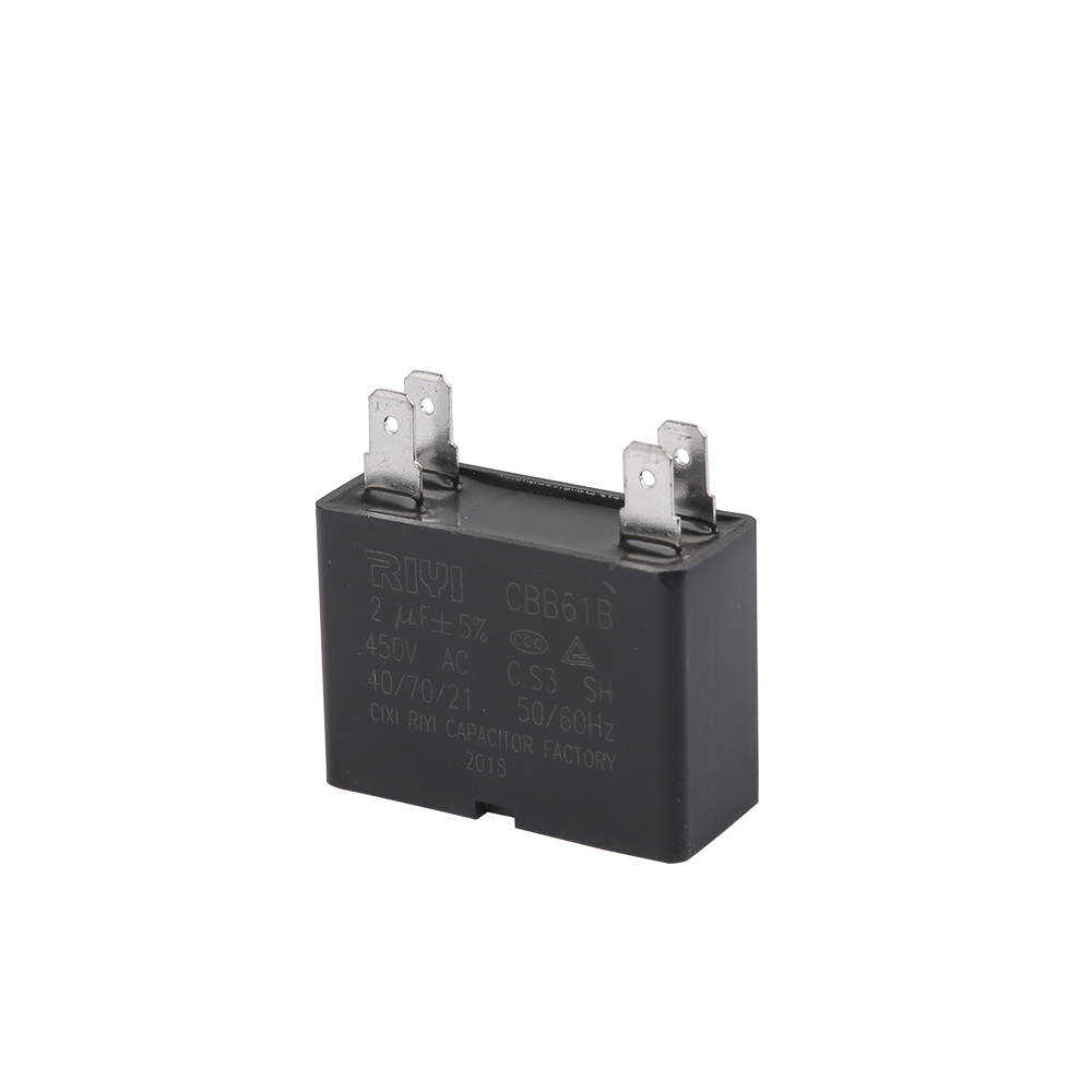 Cbb61 2uf 450V S3 Terminale 2+2